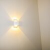 Baku wall light white, 1-light source