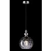 Honsel Uller Pendant Light transparent, clear, 1-light source