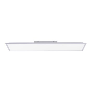 Leuchten Direkt FLAT Ceiling Light LED silver, 1-light source, Remote control