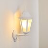 Hongkong outdoor wall light white, 1-light source