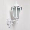 Hongkong outdoor wall light white, 1-light source