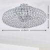KLAMILA Ceiling light chrome, 3-light sources