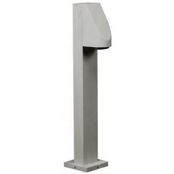 Albert 2078 pedestal light LED silver, 1-light source