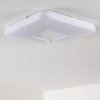 Lumsden ceiling light LED grey, 1-light source, Remote control