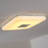 Lumsden ceiling light LED grey, 1-light source, Remote control