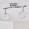 Donot Ceiling Light LED matt nickel, 2-light sources