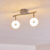 Donot Ceiling Light LED matt nickel, 2-light sources