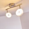 Donot Ceiling Light LED matt nickel, 2-light sources