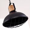 ONSALA Pendant Light Dark wood, black, 1-light source