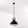 ONSALA Pendant Light Dark wood, black, 1-light source