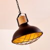 ONSALA Pendant Light Dark wood, black, 1-light source