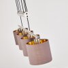 Glane Pendant Light matt nickel, 4-light sources