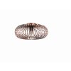 Trio-Leuchten Johann Ceiling Light copper, 1-light source
