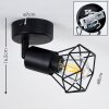 Baripada Ceiling Light black, 1-light source
