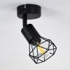 Baripada Ceiling Light black, 1-light source