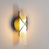 Palma wall light stainless steel, black, white, 1-light source