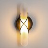 Palma wall light stainless steel, black, white, 1-light source
