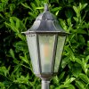 Lignac outdoor Floor Lamp black, silver, 1-light source