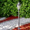 Lignac outdoor Floor Lamp black, silver, 1-light source