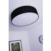 Trio 3033 ceiling light matt nickel, black, 3-light sources