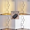 RODEKRO Floor Lamp LED black, 1-light source