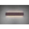 Wall Light Trio Leuchten CONCHA LED rust-coloured, 2-light sources