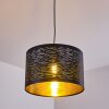 Bathinda Pendant Light black, 1-light source
