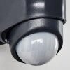 LARVIK Outdoor Wall Light LED anthracite, 1-light source, Motion sensor