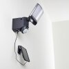 LARVIK Outdoor Wall Light LED anthracite, 1-light source, Motion sensor