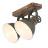 Steinhauer GEARWOOD spotlight green, 2-light sources