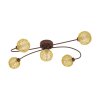 Eglo CARIS Ceiling Light rust-coloured, 5-light sources
