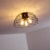 Hajom Ceiling Light black, 3-light sources