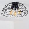 Hajom Ceiling Light black, 3-light sources