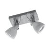 Trio CONCRETE spotlight LED grey, 2-light sources