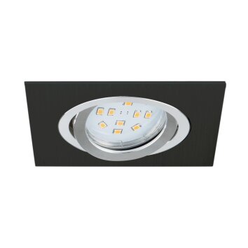 Eglo TERNI recessed light LED black, 1-light source