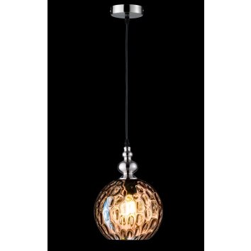 Honsel Uller Pendant Light black, 1-light source
