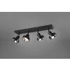 Trio LEON Spotlight LED black, 4-light sources