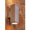 Konstsmide MONZA wall light silver, 2-light sources
