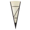 Eglo PASCAL 1 Wall and Ceiling Light dark brown