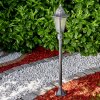 Lignac outdoor Floor Lamp black, silver, 1-light source, Motion sensor