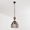 HAERVEJ Pendant Light brown, rust-coloured, 1-light source