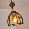 HAERVEJ Pendant Light brown, rust-coloured, 1-light source