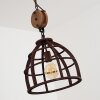 HAERVEJ Pendant Light brown, rust-coloured, 1-light source