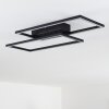 CHEKA Ceiling Light LED black, 2-light sources, Remote control