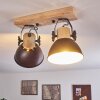 Ceiling Light Orny anthracite, Light wood, 2-light sources