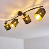 Bathinda Ceiling Light black, 4-light sources