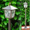 TOK outdoor path Light rust-coloured, 1-light source