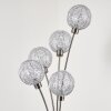 Bernado Floor Lamp matt nickel, 5-light sources
