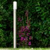 Caserta outdoor floor lamp stainless steel, 1-light source, Motion sensor