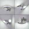 FOROYAR Outdoor Wall Light LED white, 2-light sources, Motion sensor